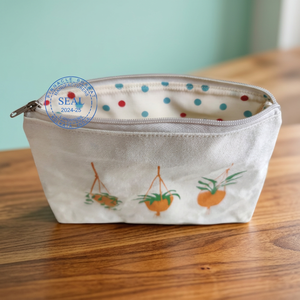 Nuevo Bolso Clutch de Lona para Mujer, Organizador de Maquillaje Económico para Uso Diario, Cierre de Cremallera, Estuche Cosmético Moderno de Alta Calidad - Product Image 4