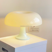 Lampe de table LED champignon Italie Lampes de bureau rétro Recharge USB Eclairage Salon pour la décoration de la chambre à coucher