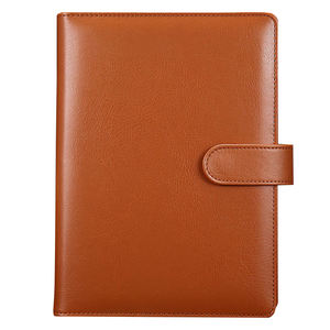 Couverture en cuir pu pour ordinateur portable, feuilles amples de recharge, agenda, lieur à spirale, papeterie de remplacement - Product Image 2