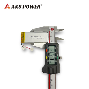 UL2054 553640 GPS 추적을 위한 충전식 리튬 폴리머 배터리 3.7V 850mAh Lipo 배터리 - Product Image 1