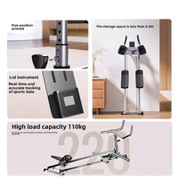 Appareil Portable et Robuste pour Abdominaux en ABS, pour Muscler les Abdos, Rehausser les Fessiers, les Jambes et le Dos, Unisexe, pour Usage Domestique