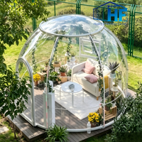 Dôme à bulles gonflable transparent moderne pour usage commercial, installation facile, garantie 1 an, pour cuisine et hôtel