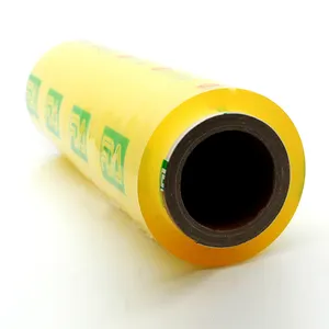 Pellicule plastique PVC de qualité alimentaire film alimentaire film pvc transparent 100m pellicule alimentaire pour magasin