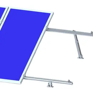 太陽エネルギーアルミニウム取り付けマウント証明書サポートルーフクランプ取り付けシステムPVパネル太陽構造