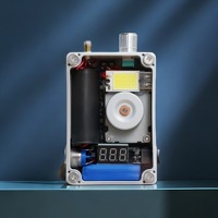 Générateur portable à manivelle pour usage extérieur et domestique - Recharge de téléphone d'urgence et éclairage LED, corps en ABS durable, sortie 5W