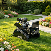 Tagliaerba Robotizzato Cingolato Industriale di Alta Qualità Certificato CE, Telecomandato, Senza Fili, a Diesel, con Motore a 4 Tempi, per