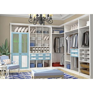 Nouveau Design panneau de particules Stratifié En Bois <span class=keywords><strong>Massif</strong></span> Chambre <span class=keywords><strong>dressing</strong></span> - Product Image 6