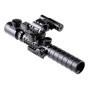 Factory Combo Scope <span class=keywords><strong>3</strong></span>-9x32 Iluminado Red Green Dot Sight Láser verde con elevador alto, montaje de <span class=keywords><strong>45</strong></span> grados - Product Image 3