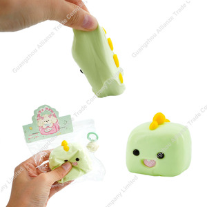Jouet sensoriel anti-stress animal, boule mignonne, douce et collante, mini mochi squishy en TPR pour garçons et filles - Product Image 3