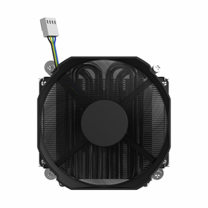 ฮีทซิงค์ระบายความร้อนซีพียูแบบอากาศสำหรับ HTPC ทำจากอะลูมิเนียม พร้อมฮีทไปป์ทองแดง 4 เส้น พัดลมเงียบ PWM ขนาด 90 มม. แบบ 4 พิน สำหรับระบายความร้อนหน่วยประมวลผลเดสก์ท็อป - Product Image 5