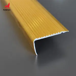 Hot Selling Anodized Aluminum Profiles Stair Carpet Edge Trim