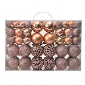 Wholesale Handmade High Quality Custom <b>Christmas</b> Plastic Baubles 100 Pcs 3-6cm Waterproof Lighted Ball Gift <b>Box</b> Tree Ornaments - Product Image 2