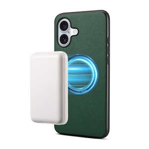 Funda <span class=keywords><strong>de</strong></span> Teléfono <span class=keywords><strong>de</strong></span> Cuero PU a Precio Económico para Apple iPhone 17, Funda con Anillo Magnético - Product Image 4