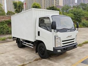 Camions utilitaires de fret 3 tonnes 4 tonnes à bas prix 4*2 Marque JMC Camions utilitaires de fret Boîte de chargement Vente en gros d'usine - Product Image 2