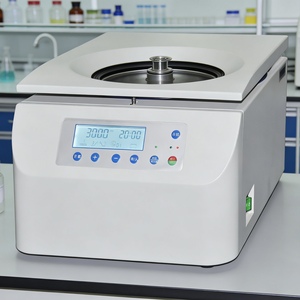 Centrifugeuse de laboratoire de paillasse 4K économique en acier inoxydable pour hématocrite sanguin capillaire 31061xg RCF 12000 tr/min - Product Image 1