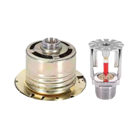Vente en gros de tête de sprinkler automatique anti-incendie dissimulée, sprinkler suspendu caché pour système de protection incendie