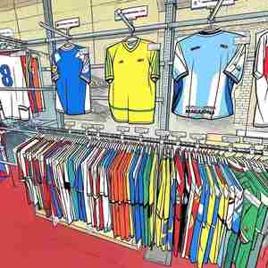 Maillots de football personnalisés imprimés par transfert thermique 2010-2012, séchage rapide, 100 % polyester, ensembles uniformes de football d'hiver pour hommes, vente en gros - Product Image 6