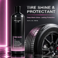 Brillant et protecteur pour pneus de voiture, noir profond brillant, protection UV, hydrofuge, anti-salissures, sans traces, marque privée OEM, vente en gros