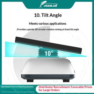 خلاط دوار ثلاثي الأبعاد قابل للتعديل بشاشة رقمية، هزاز مختبري، خلاط دوار للدم صنع في الصين - Product Image 2