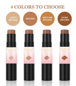 Perruque privée, extension de chevelure pigmentée, 10 pièces, Kit guérison avec brosse, bâton de coloration Frontal - Product Image 2