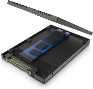 Neue Version 2.5 \ "SSD-Adapter mit Thermal Pad <span class=keywords><strong>M</strong></span>.2 (NGFF) NVMe auf U.2 (SFF-8639) HDD-Gehäuse 2,5 \" 2,5 \ "Gehäuse adapter - Product Image 1