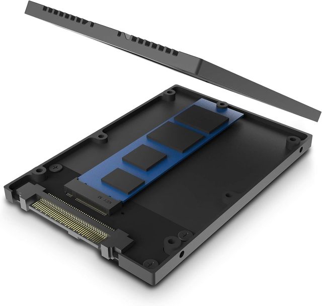 New Version 2.5\" SSD Adapter with Thermal Pad M.2 (NGFF) NVMe to U.2 (SFF-8639) HDD Enclosures 2.5\" 2.5\" Enclosure Adapter