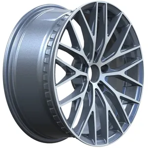 Customization High security anti-falling wheel 19x10j black machine surface 5x120 Alloy rim car Passenger Car Wheels