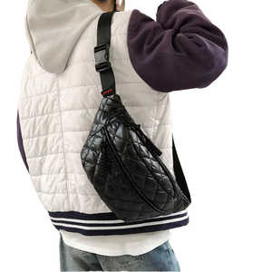 Large Capacity Cotton Chest Bag Vintage <b>Lady's</b> Fashion Outdoor Sports Waist <b>Backpack</b> Casual Polyester Summer Riding - Product Image 1