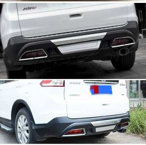 Protector de Parachoques Delantero y Trasero para Honda <span class=keywords><strong>CRV</strong></span> <span class=keywords><strong>2012</strong></span> 2013 2014, Cubierta de Protección, Molduras - Product Image 3