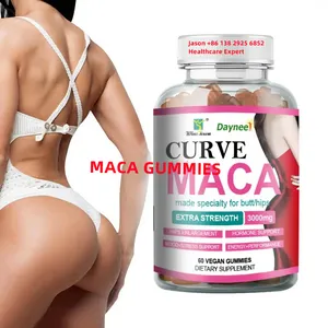 OEM Curves Maca Gummies butin hanche grosses fesses gummy Grosse poitrine élargissement extrêmes maca gummies pour pour les grosses les fesses - Product Image 1