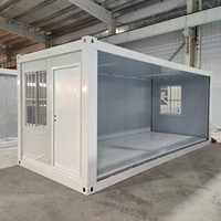 Maison mobile à bas prix d'usine Conteneur de type Z Maison en conteneur pliable Maison en conteneur d'hébergement pour le travail en plein air