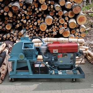 Broyeur Électrique Mobile HOPE 420-900, Moteur de Broyeur à Bois Haute Efficacité, Capacité 1T/H, 220V, Diamètre Max. 12CM, Occasion - Product Image 3