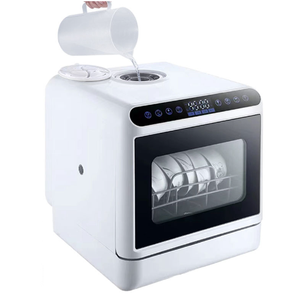 Offre Spéciale 5 ensembles PTC Portable ménage <span class=keywords><strong>lave</strong></span>-<span class=keywords><strong>vaisselle</strong></span> Machine Top <span class=keywords><strong>lave</strong></span>-<span class=keywords><strong>vaisselle</strong></span> avec Table de séchage <span class=keywords><strong>à</strong></span> chaud Source d'alimentation électrique pour hôtels - Product Image 1