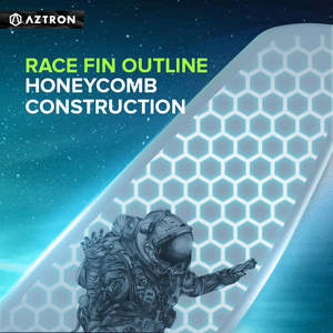 Aletas de Tabla de Surf de Fibra de Vidrio AZTRON, Aletas Gemelas de Vidrio Personalizadas, Aletas Gemelas de Quilla de Gran Tamaño - Product Image 5