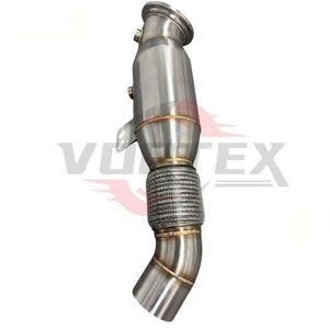 Tubería de Escape Catalítica de Alto Flujo Vortex SS304 con Junta Flexible para BMW B58 F22 F30 G20 M140i M240i 340i 440i, Kit de Modificación Bolt-On - Product Image 2