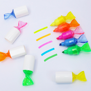 Mini màu Bút Đánh Dấu ngọt ngào <span class=keywords><strong>Highlighter</strong></span> bút tùy chỉnh đóng gói khuyến mại thơm <span class=keywords><strong>Highlighter</strong></span> dễ thương kẹo hình highlighters - Product Image 3