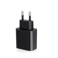 HNT 20W Pengisi Daya Cepat Dual Port PD USB C USB A Portabel Untuk iPhone 11 Hingga 16 Pro Max Ponsel Android