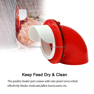 YYC Tự Làm Lớn Gia Cầm Cổng Cho Ăn Gà Trung Chuyển Bộ Dụng Cụ Cho Gà Tây Vịt Ngỗng Với Bìa - Product Image 2