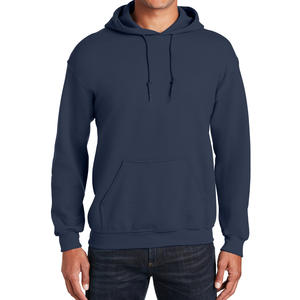 Sudadera con Capucha para Hombre de Felpa Gruesa, Mezcla de Algodón Premium, Cálida y Acogedora, Estilo Oversize, Prenda Esencial de Invierno para un Look Casual Urbano - Product Image 3