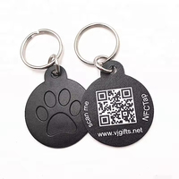 Accessoires pour chiens, étiquettes d'identification pour animaux avec code QR, suivi des animaux, étiquette NFC pour animaux de compagnie