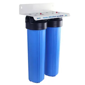 Sistema de purificación de agua, carcasa azul grande de 20 pulgadas, 2 etapas