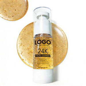 GUOCUI BIO TECH <span class=keywords><strong>Nettoyant</strong></span> <span class=keywords><strong>Visage</strong></span> Moussant Nourrissant à l'Or 24K, Nettoyage en Profondeur, Réduction des Pores, Réduction de l'Inflammation - Product Image 1