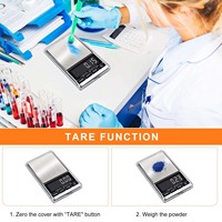 Balance numérique de précision Boasta pour bijoux, 200g 0.01g, avec fonction tare et comptage de pièces, plateforme en acier inoxydable