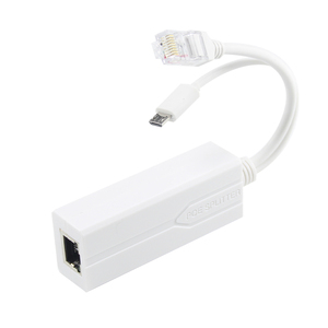 Répartiteur PoE Micro USB Actif 10/100 Mbps 48V vers 5V 2.4A IEEE802.3af/at Adaptateur Répartiteur PoE Blanc - Product Image 6
