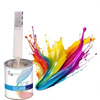 Peinture acrylique blanche nacrée fine pour automobile, application par pulvérisation, revêtement liquide pour la rénovation automobile