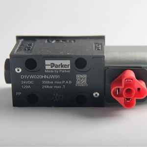 Vanne directionnelle à solénoïde Parker D1VW020HNJW 24VDC 350Bar 4 voies, commande hydraulique - Product Image 3