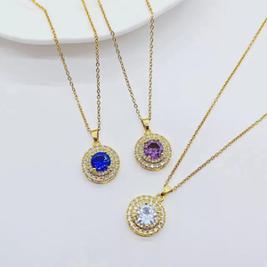 High quality 2025 Fashion Wedding Party Engagement Choker <b>Statement</b> <b>Necklace</b> Jewelry for Woman - Product Image 2