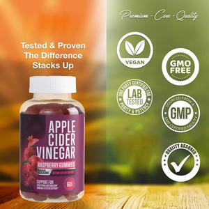 Bonbons gélifiés OEM à marque privée pour le contrôle du poids, favorisant la santé intestinale et la digestion grâce au vinaigre de cidre de pomme - Product Image 3