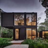 Maison préfabriquée modulaire en conteneur, personnalisable pour les applications résidentielles, commerciales, de bureaux/boutiques, camps de travailleurs, chantiers