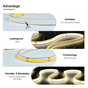 Tira de Luz LED de Cobre Personalizable, IP68 Impermeable, Regulable, Ra90 2700K - Product Image 6